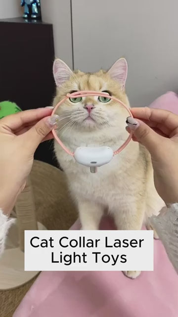 Pet Laser Collar Self Teasing Toy